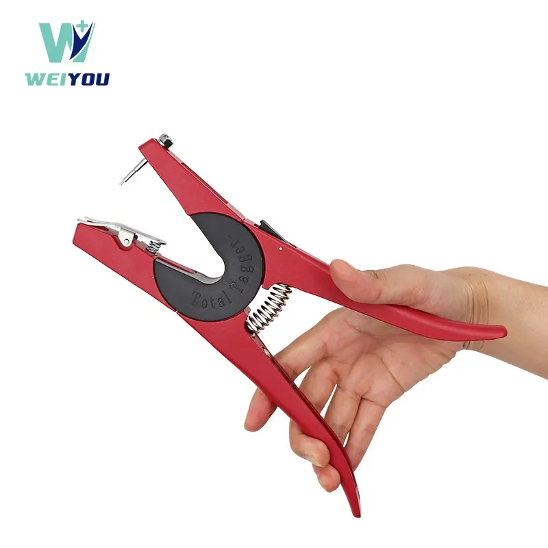 Weiyou pig Ear Tag Applicator により、番号管理が簡単になります。